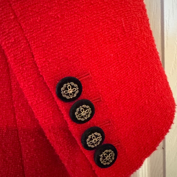 Kooples Red Peacoat 36 - Picture 6 of 7